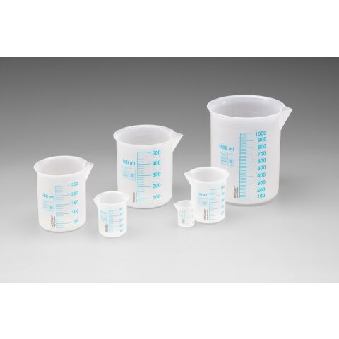 Wissner Set of Measuring Cups with Blue Scale 6 pcs